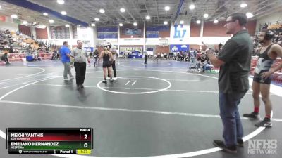 113 lbs Quarterfinal - Mekhi Yanthis, Los Alamitos vs Emiliano Hernandez, Hesperia