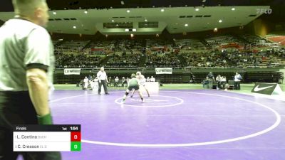 159 lbs Final - Leo Contino, Buchanan vs Christopher Creason, El Diamante