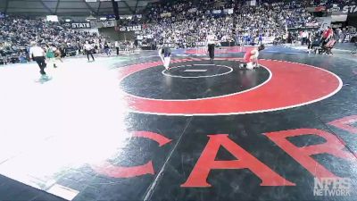 4A 120 lbs Cons. Semi - Trevor Wilson, Lake Stevens vs Rudy Vivanco, Eastmont