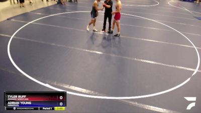 165 lbs Round 1 - Tyler Ruff, Kingdom Wrestling vs Adrian Young, Minnesota