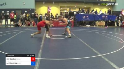 92 kg Consi Of 4 - Cade Belshay, Sunkist Kids Wrestling Club vs Jacob Raschka, Missouri Wrestling Regional Training Center