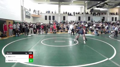 145 lbs Round Of 32 - John Sevi, Sharon vs Jacob Welch, North Andover