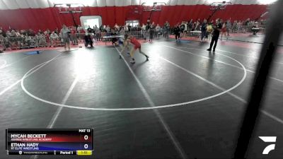 113 lbs Champ. Round 2 - Mycah Beckett, Askren Wrestling Academy vs Ethan Hady, RT Elite Wrestling