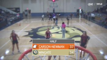 Replay: Carson-Newman vs Wingate - Women's | Jan 20 @ 2 PM