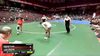 145 lbs D2/d3 - Semi-finals (sat 10:00am.) - Mason Tylee, Amery vs Luke Kramer, Prairie Du Chien