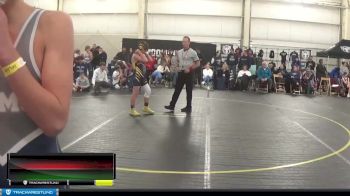 107 lbs Round 1 (4 Team) - Michael Anderson, Bay City MS vs Kaelen Harrington, Birch Run MS