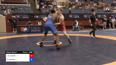 97 lbs Champ. Round 1 - Dm Hallett, Colorado vs Eric Gamble, Pennsylvania