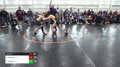 125 lbs Round 3 - Emmitt Thomas, Grindhouse Wrestling Club vs Gage Boyce, Jacket Wrestling Club