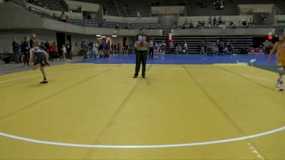 85 lbs Cons. Semi - Carver Butikofer, Outlaw Wrestling Club vs Dominic Scully, STMA