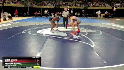 150-2A/1A Cons. Round 3 - Amarian Manuel, Stephen Decatur vs Chris Gaeng, Winters Mill