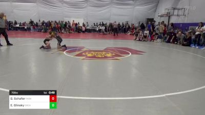 70 lbs Round Of 16 - Gage Schafer, Parkton vs Edward Glinsky, Orchard Park