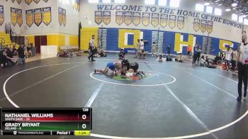 126 lbs Semifinals (8 Team) - Grady Bryant, Deland vs Nathaniel Williams, South Dade