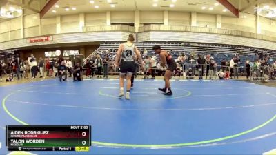 165 lbs Round 1 - Talon Worden, Missouri vs Aiden Rodriguez, ISI Wrestling Club