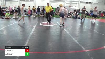 120-C lbs Consi Of 16 #1 - Charlie Smith, NC vs Jonathan Emma, PA