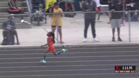 Youth Girls' 400m, Prelims 3 - Age under 8