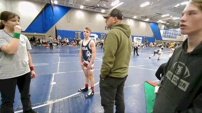 125 lbs Quarterfinal - Mike Tanner, Green Canyon Juniors vs Dillan Morgan, Timpanogos Wrestling