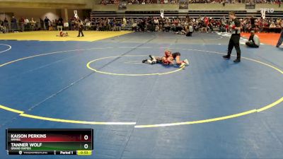 50 lbs 3rd Place Match - Kaison Perkins, NRHEG vs Tanner Wolf, Grand Rapids