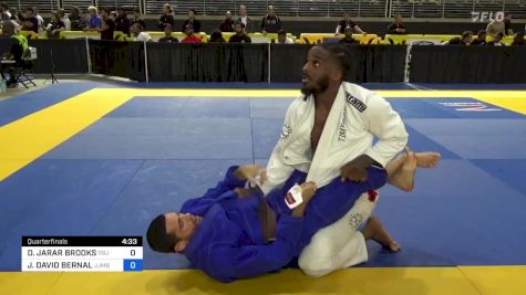 DOMINIQUE JARAR BROOKS vs JAYMES DAVID BERNAL 2024 Pan Jiu Jitsu IBJJF Championship