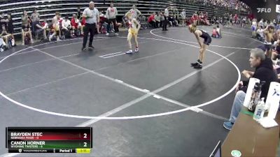 85 lbs Round 3 (6 Team) - Brayden Stec, Nebraska Maize vs Canon Horner, Wyoming Twisters