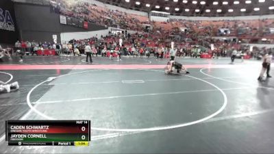 115 lbs Cons. Round 5 - Caden Schwartz, Oregon Youth Wrestling vs Jayden Cornell, Freedom