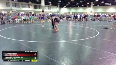 170 lbs Placement Matches (16 Team) - Tanner Reed, Indiana Prospects vs Trammel Robinson, Michigan Blue