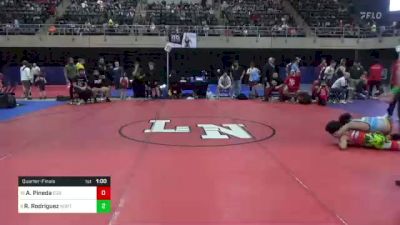 115 lbs Quarterfinal - Anthony Pineda, Egg Harbor Township, NJ vs Robert Rodriguez, North Bergen, NJ