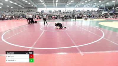 132 lbs Round Of 32 - Dominic Ruiz, NV vs Anthony Santos, GA