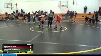 Round 3 - Brennan McKinney, Oelwein vs Tanner Olson, Tripoli