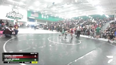 101 lbs Champ. Round 2 - Kendra Hernandez, Wilson Long Beach vs Leilani Gryniuk, Riverside Poly