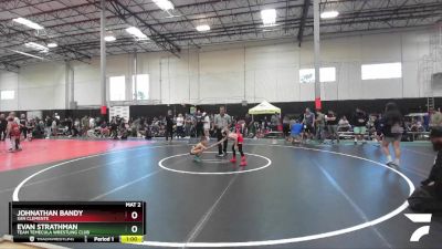 59 lbs Round 3 - Johnathan Bandy, San Clemente vs Evan Strathman, Team Temecula Wrestling Club