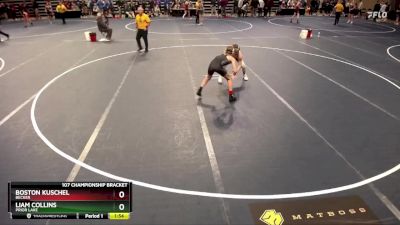 107 Championship Bracket Quarterfinal - Boston Kuschel, Becker vs Liam Collins, Prior Lake