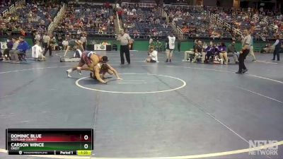 3A 170 lbs Semifinal - Carson Wince, Crest vs Dominic Blue, Scotland County