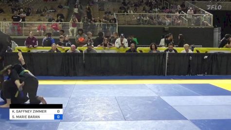 KRISTIN GAFFNEY ZIMMERMANN vs STEPHANIE MARIE BARAN 2024 Pan Jiu Jitsu IBJJF Championship