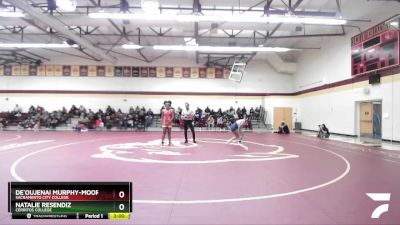 180 lbs Semifinal - De`oujenai Murphy-Moore, Sacramento City College vs Natalie Resendiz, Cerritos College