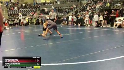 110 lbs Quarterfinal - Rowan Berndt, DC Elite vs Kipton Lewis, Immortal Athletics WC