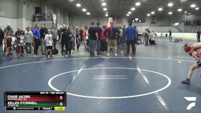 75 lbs Semifinal - Kellen O`Connell, Attack WC vs Chase Jacobs, Michigan West WC