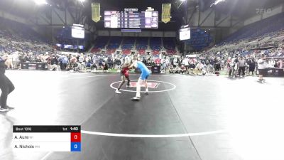 113 lbs Cons 64 #2 - Aidan Aure, Wisconsin vs Anthony Nichols, Minnesota