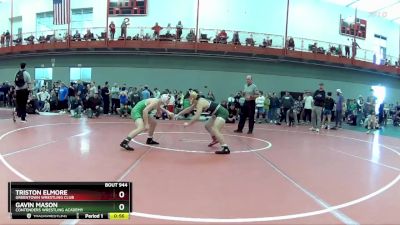 120 lbs Cons. Round 3 - Triston Elmore, Greentown Wrestling Club vs Gavin Mason, Contenders Wrestling Academy