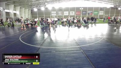 149 lbs Cons. Round 4 - Samson Castillo, All In Wrestling Academy vs Jake Sullivan, Okanogan Underground Wrestling Club