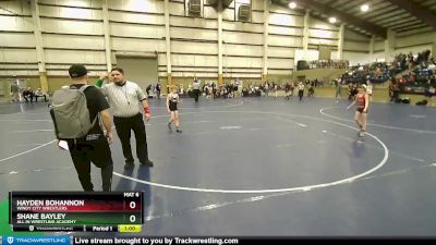 77 lbs Cons. Round 3 - Shane Bayley, All In Wrestling Academy vs Hayden Bohannon, Windy City Wrestlers