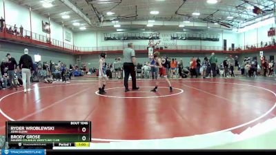 80 lbs Cons. Round 3 - Ryder Wroblewski, John Glenn vs Brody Grose, Maurer Coughlin Wrestling Club