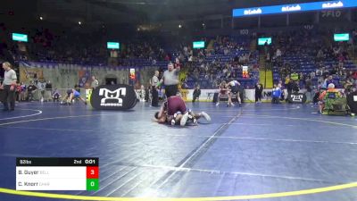 185 lbs Round Of 16 - Rocco Reifer, Moshannon Valley vs Nicholas Merced, Hickory