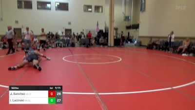 182 lbs Final - Jet Sanchez, HS Cincinnati WC vs Isaac Lacinski, HS Gladiators