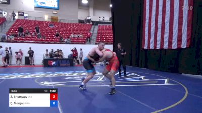 97 kg Rnd Of 32 - Zachary Shumway, Vail Wrestling Academy vs Quinlan Morgan, Pinnacle Wrestling Club