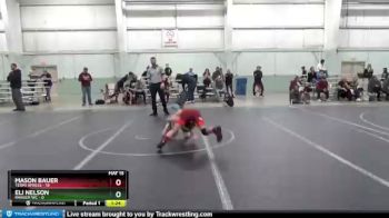 84 lbs Round 3 (8 Team) - Mason Bauer, Terps Xpress vs Eli Nelson, Ranger WC