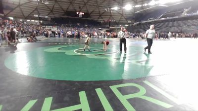 49 lbs Cons. Round 1 - Benjamin Remillard, Shelton Wrestling Club vs Mason Crouter, Steelclaw Wrestling Club