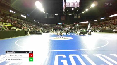 157 lbs Round Of 64 - Antonio Aramburu, Corona Del Mar vs Franklin Enkhmandakh, De La Salle