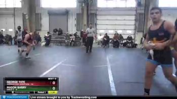 210 lbs Round 4 (6 Team) - George Tate, Germantown Wrestling vs Mason Barry, Eagle X