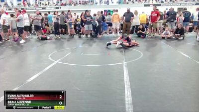 80 lbs Semis & 1st Wrestleback (8 Team) - Beau Auzenne, Cocoa Beach WC vs Evan Altshuler, Glasgow WA