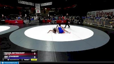 132 lbs Round 1 (16 Team) - Manuel Bettencourt, SJWA vs Eric Stansbury, REWA